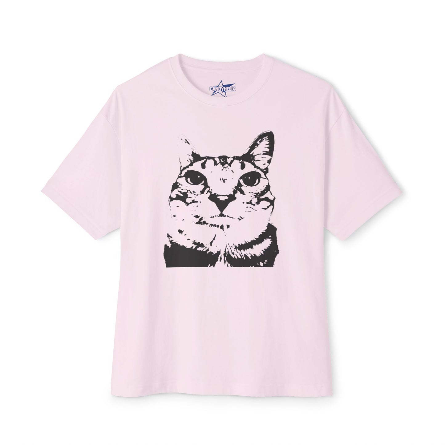 Cat Lover Unisex Oversized Boxy Tee, Cute Cat Graphic Shirt, Funny Cat Apparel, Gifts for Cat Owners, Casual Wear, Meme Funny Teen Brainrot