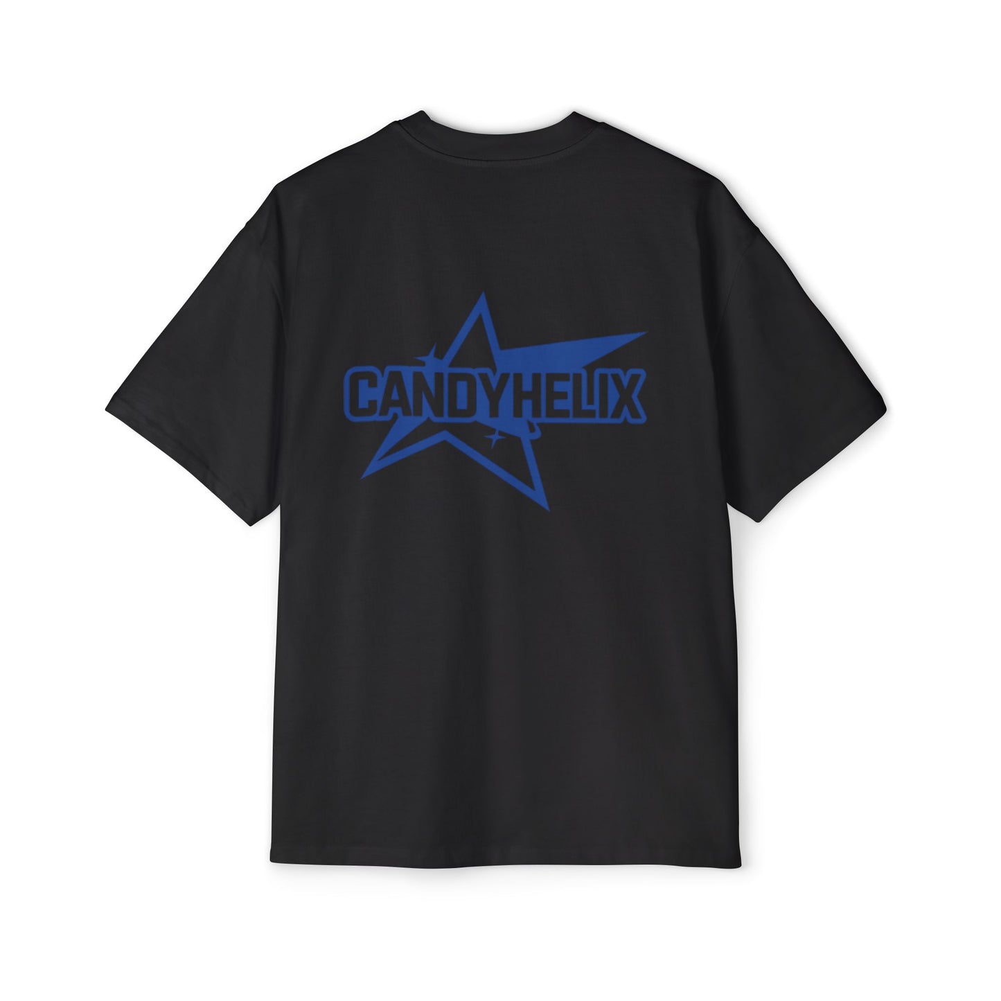 Candy Helix Brand Men's Heavy Oversized Tee, Casual Streetwear, Graphic Tee for Men, Gift for Him, Summer Fashion, Trendy Top