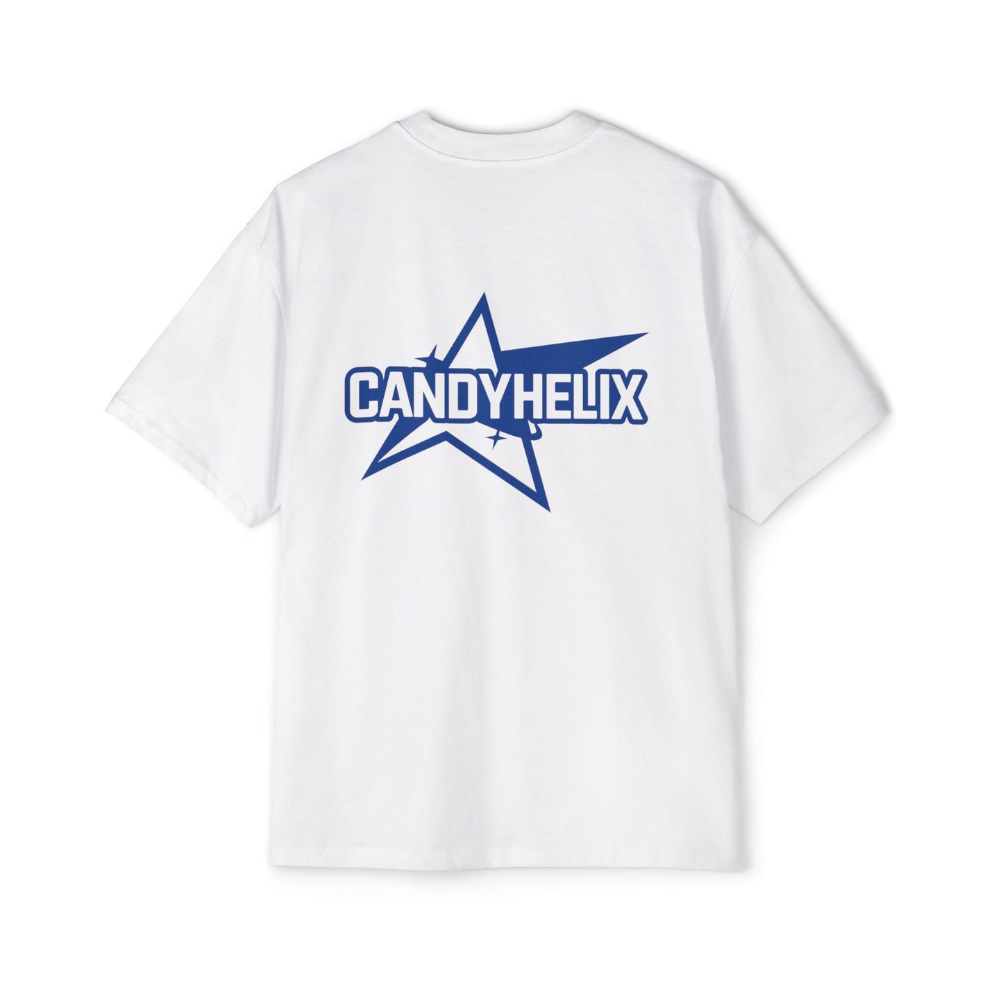 Candy Helix Brand Men's Heavy Oversized Tee, Casual Streetwear, Graphic Tee for Men, Gift for Him, Summer Fashion, Trendy Top