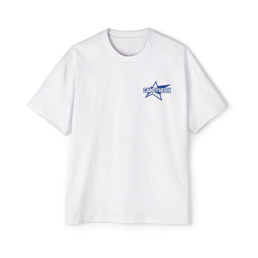 Candy Helix Brand Men's Heavy Oversized Tee, Casual Streetwear, Graphic Tee for Men, Gift for Him, Summer Fashion, Trendy Top